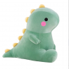 doudou dinosaure vert
